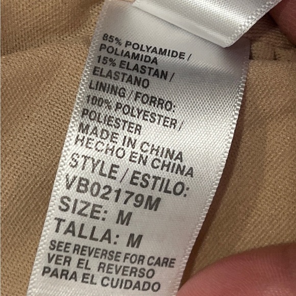 VYB Vitamin C Crossback Bikini Swim Strappy Top Women's Orange M Medium - Picture 7 of 8